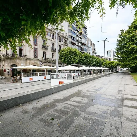 Апартаменты Lujo Centro-nautico-cies+parking Виго